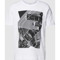 Esprit Collection T-Shirt mit Motiv-Print in Weiss, Größe M von esprit collection