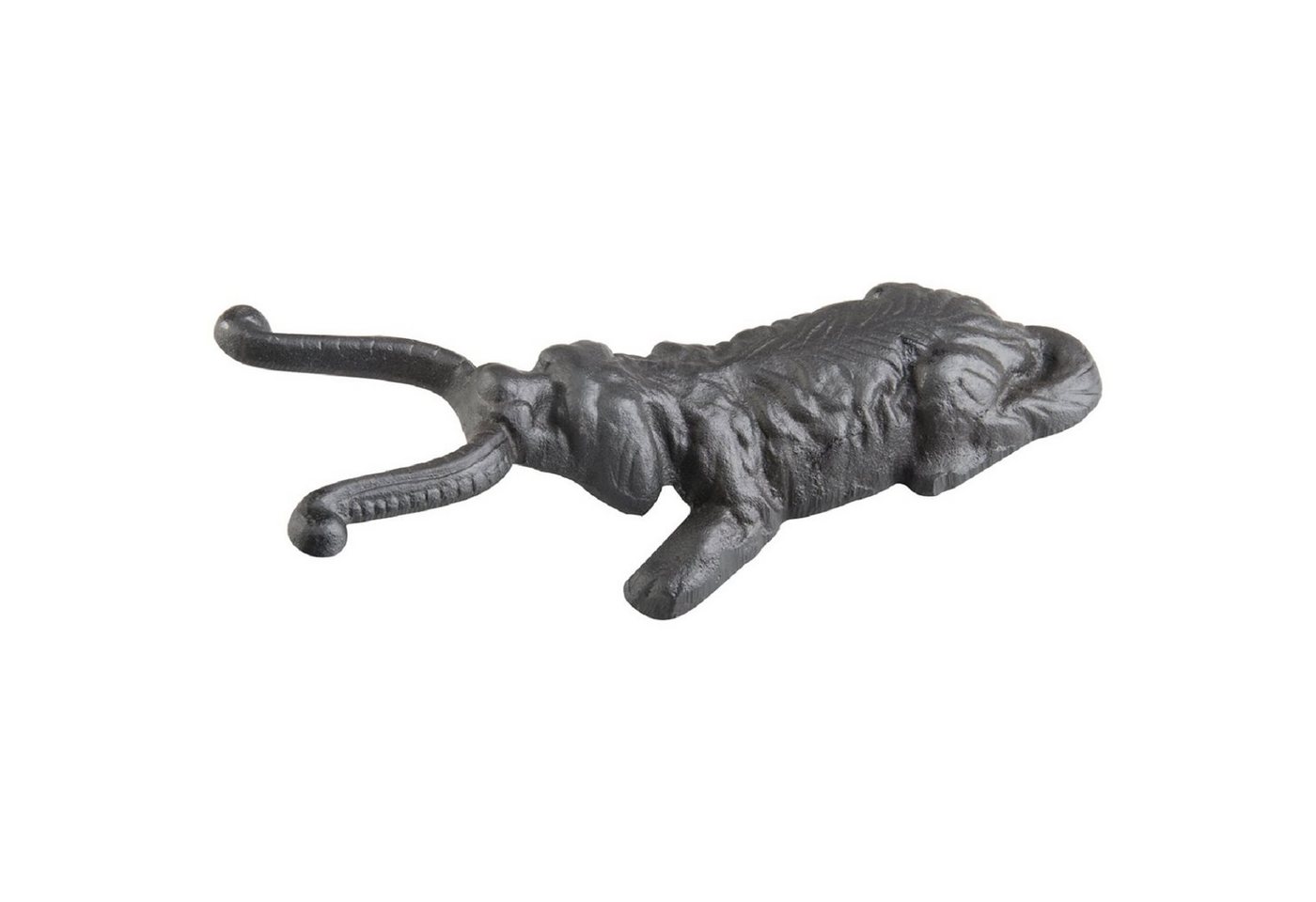 esschert design Stiefelknecht Stiefelknecht Hund Gusseisen schwarz Stiefel Auszieher Ausziehhilfe von esschert design