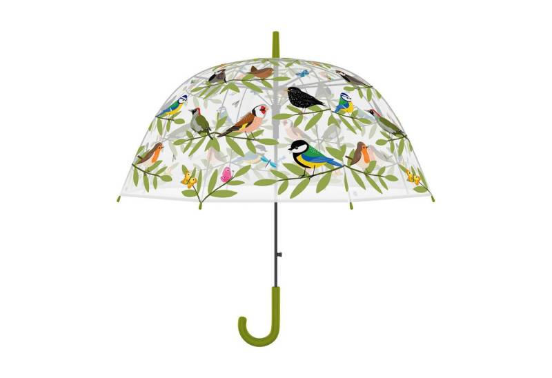 esschert design Stockregenschirm Regen Schirm Transparent Vögel Stock Automatik Erwachsene Bunt Regen von esschert design