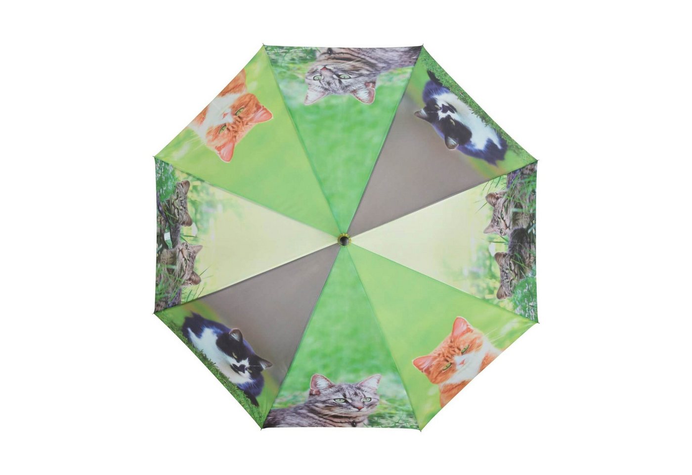 esschert design Stockregenschirm Regenschirm mit KATZEN, automatischer Öffnungsmechanismus von esschert design