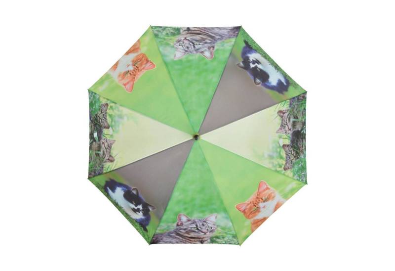 esschert design Stockregenschirm Regenschirm mit KATZEN, automatischer Öffnungsmechanismus von esschert design