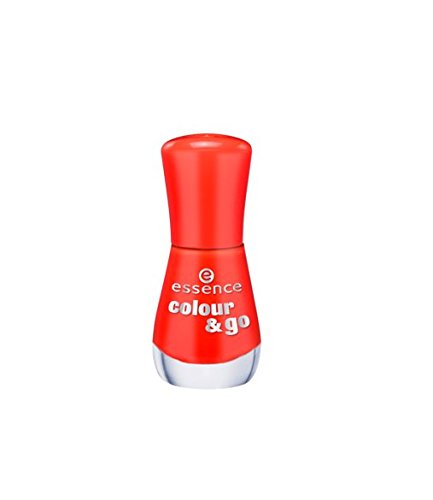Essence colour & go 186 polka holga nail polish Nagellack Orange 8 ml Neu von essence cosmetics