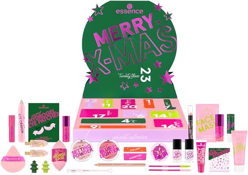 essence Adventskalender little X-MAS WONDER – Beauty Geschenk für Frauen & Mädchen, Make-up Advent Calendar 2025, vegan, ohne Parabene, 1er Pack von essence cosmetics