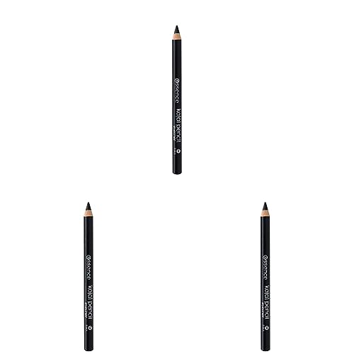 essence - Eyeliner - kajal pencil - 01 black (Packung mit 3) von essence cosmetics