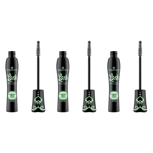 essence Lash PRINCESS false Lash Effect Mascara - Wimperntusche, 3er Pack (3 x 12 ml), Schwarz, Neu von essence cosmetics