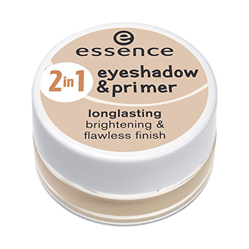 essence - Lidschatten - 2in1 eyeshadow & primer - 01 nude beige von Essence