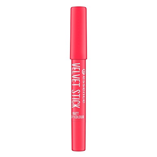 essence - Lippenfarbe - velvet stick matt lip colour 03 - mega melon von Essence