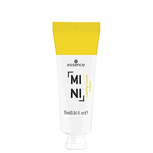essence MINI caring hand lotion, Nr. 01 Mini But Smooth, weiss (25ml) von essence cosmetics