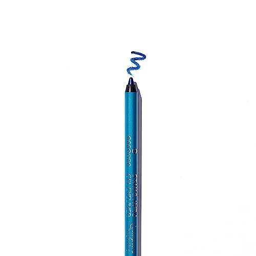 essence STAY & PLAY GEL EYELINER, Nr. 06, Blau, langanhaltend, hochpigmentiert, vegan, wasserfest, ohne Mikroplastikpartikel, Nanopartikel frei, 1er Pack (1.3g) von essence cosmetics