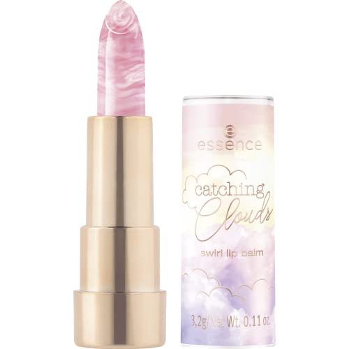 essence catching Clouds swirl lip balm, Nr. 01 Head In The Clouds ; Lips In Heaven, pink (3,2g) von essence cosmetics