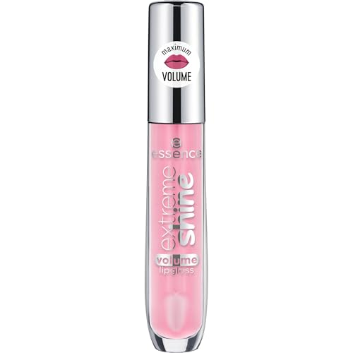 essence cosmetics extreme shine volume lipgloss, Lip Gloss, Nr. 02 Summer Punch, pink, strahlend frisch, glänzend, transluzent, vegan, ölfrei, ohne Alkohol (5ml) von essence cosmetics
