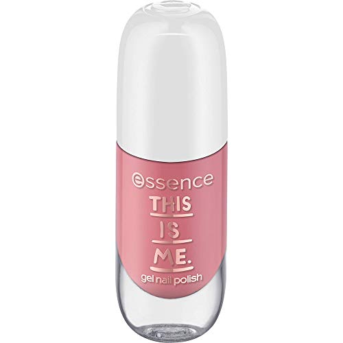 essence this is me. gel nail polish, Gellack, Nagellack, Nr. 01 freaky, nude, gelig, ohne Aceton, vegan, ohne Alkohol (8ml) von essence cosmetics