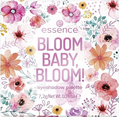 Essence BLOOM BABY, BLOOM! Eyeahadow Palette Inhalt: 7,2g Lidschattenpalette mit 9 unterschiedlichen Farben. Lidschatten Essence BLOOM BABY, BLOOM! Eyeahadow Palette Inhalt: 7,2g Lidschattenpalette mit 9 unterschiedlichen Farben. Lidschatten von essence cosmetics