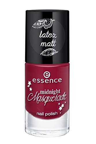 Essence midnight Masquerade Nail Polish Nr. 03 A vampire kissed my neck Inhalt: 8ml Nagellack mit latex matt Finish. Nail Polish Essence midnight Masquerade Nail Polish Nr. 03 A vampire kissed my neck Inhalt: 8ml Nagellack mit latex matt Finish. Nail Polish von essence cosmetics