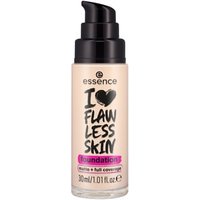 essence I LOVE FLAWLESS SKIN matt + full coverage Flüssige Foundation von essence