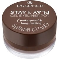 essence STAY & PLAY Gel Eyeliner Pot Eyeliner von essence