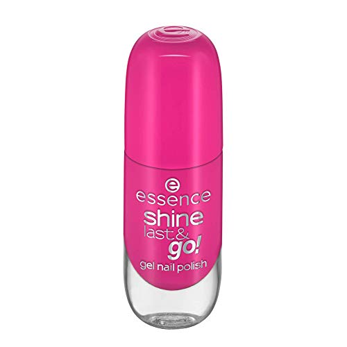 essence shine last & go! gel nail polish, Gellack, Nagellack, Nr. 66 Rock Your Body, pink, gelig, glänzend, ohne Aceton, vegan, ohne Konservierungsstoffe (8ml) von essence cosmetics