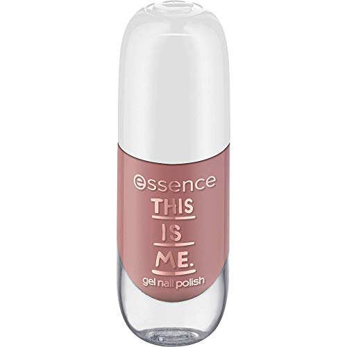 essence this is me. gel nail polish, Gellack, Nagellack, Nr. 05 legendary, nude, gelig, ohne Aceton, vegan, ohne Alkohol (8ml) von essence cosmetics