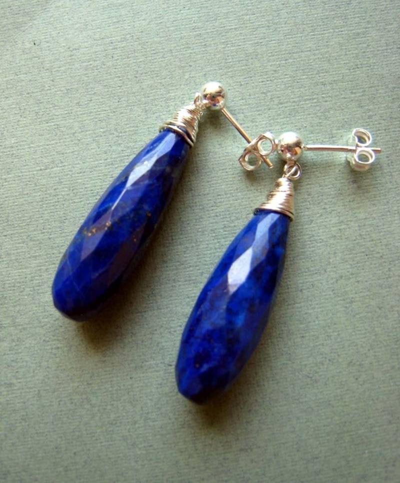 Simplicity Lapis || Ohrringe Lapislazuli & Sterling Silber Simplicity Lapis || Ohrringe Lapislazuli & Sterling Silber von essentials