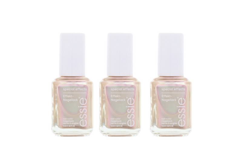 essie Nagellack 3x Essie Special Effects Gilded Galaxy mit Chrompartikeln Nr.17 Nagell von essie