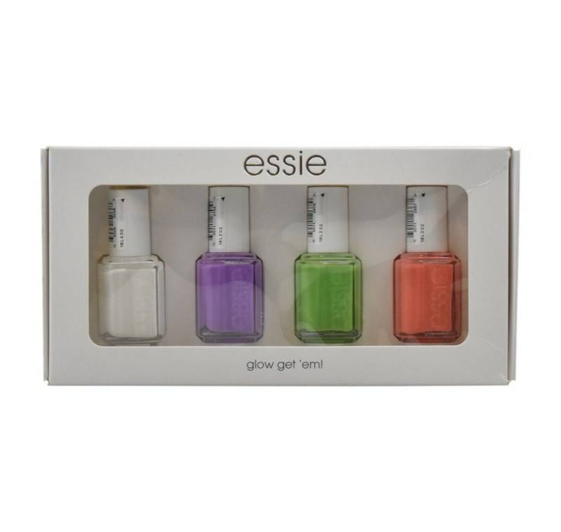 essie Nagellack Glow Get`Em! Set : Nail Enamel Vegan Glossy Shine Finish von essie