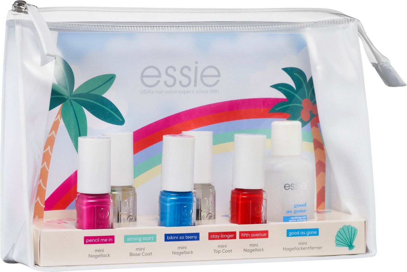 essie Nagellack-Set Essie Essie Summer Set 2024, mit natürlichen Inhaltsstoffen essie Nagellack-Set Essie Essie Summer Set 2024, mit natürlichen Inhaltsstoffen von essie