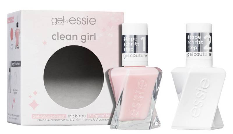 essie Nagellack-Set Essie Nagellack Gel Couture Set, mit natürlichen Inhaltsstoffen von essie