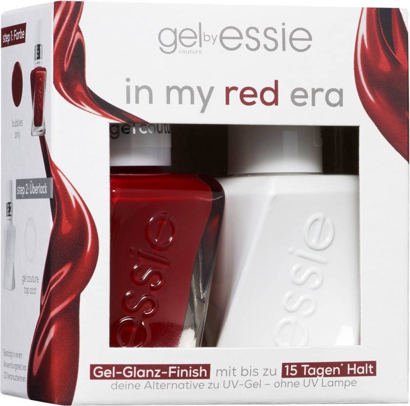 essie Nagellack-Set Essie Nagellack Gel Couture Set, mit natürlichen Inhaltsstoffen von essie