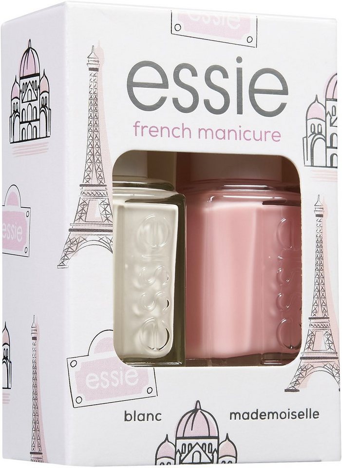 essie Nagellack-Set Essie Nagellack Nailart Set, 2-tlg., mit natürlichen Inhaltsstoffen von essie