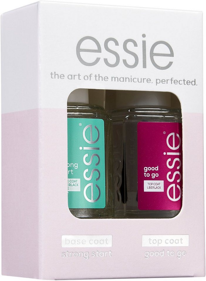 essie Nagellack-Set Essie Nagellack Routine Set, mit natürlichen Inhaltsstoffen essie Nagellack-Set Essie Nagellack Routine Set, mit natürlichen Inhaltsstoffen von essie