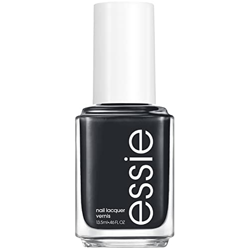 essie Salon-Quality Nail Polish, 8-Free Vegan, Push Play Collection, Black, Climbing High, 0.46 oz. von essie