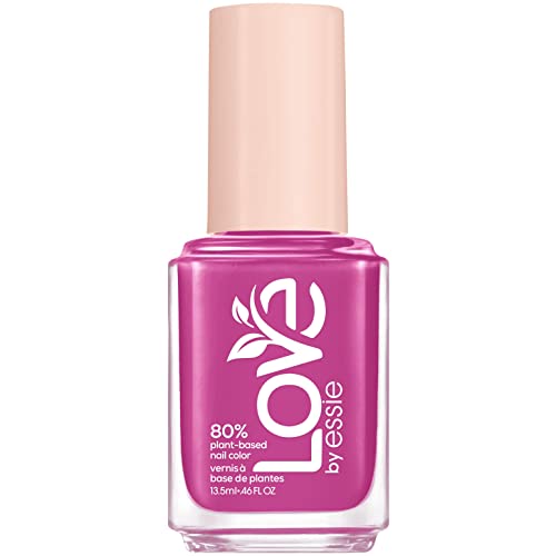 essie langanhaltender Nagellack mit cremigem Finish, Kurze Trocknungszeit und weniger Absplitterungen, Vegane Formel, LOVE by essie, Farbe: Nr. 140 get it girl, Pink, 1 x 13,5 ml von essie