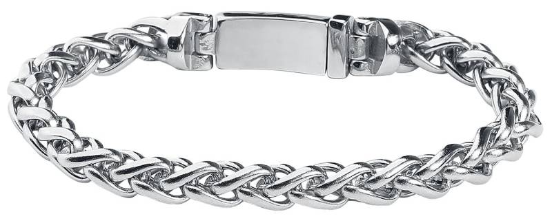 etNox hard and heavy Armkette - Basic - für Männer - silberfarben von etNox hard and heavy