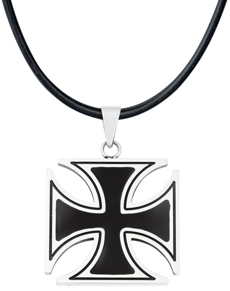 etNox hard and heavy Black Iron Cross Anhänger multicolor von etNox hard and heavy