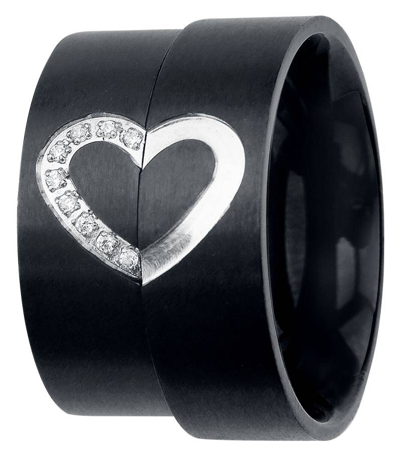 etNox hard and heavy Dark Romance Ring schwarz von etNox hard and heavy
