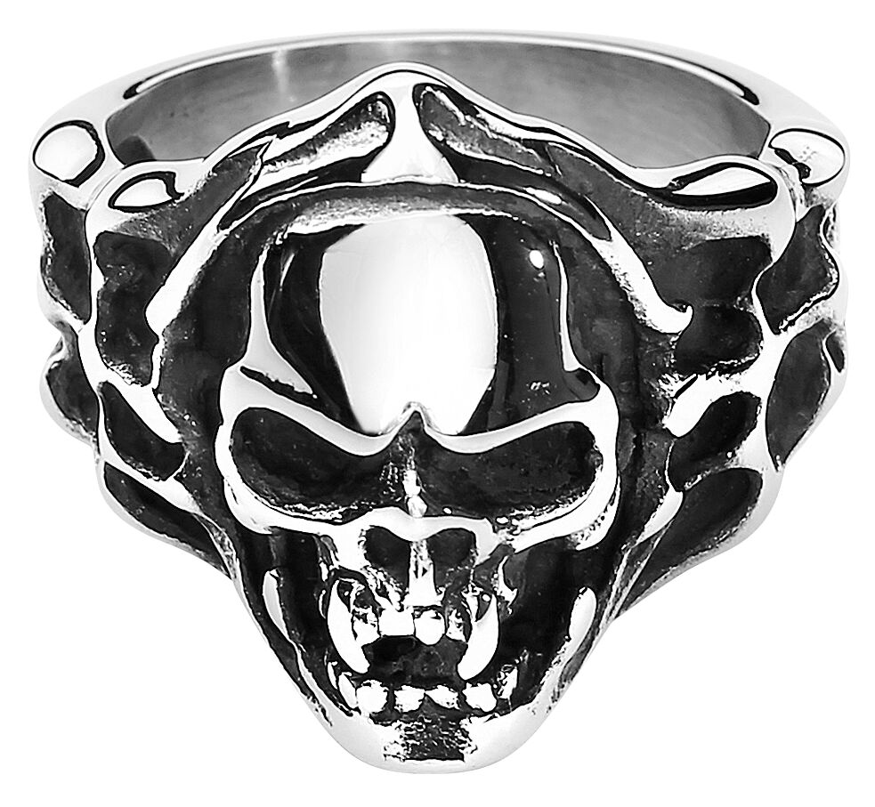etNox hard and heavy Ring - Evil Skull - für Männer von etNox hard and heavy