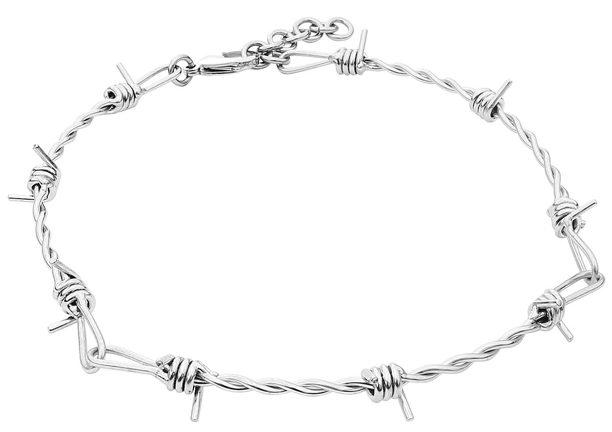 etNox hard and heavy Stacheldraht Halskette multicolor etNox hard and heavy Stacheldraht Halskette multicolor von etNox hard and heavy