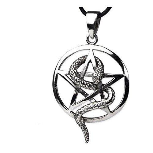 Pentagramm Drudenfuß Gothic Anhänger Amulett Magie Wicca Hexen Pentagram von etNox