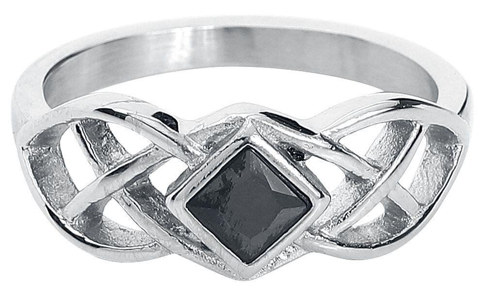 etNox Keltischer Knoten Ring silberfarben von etNox