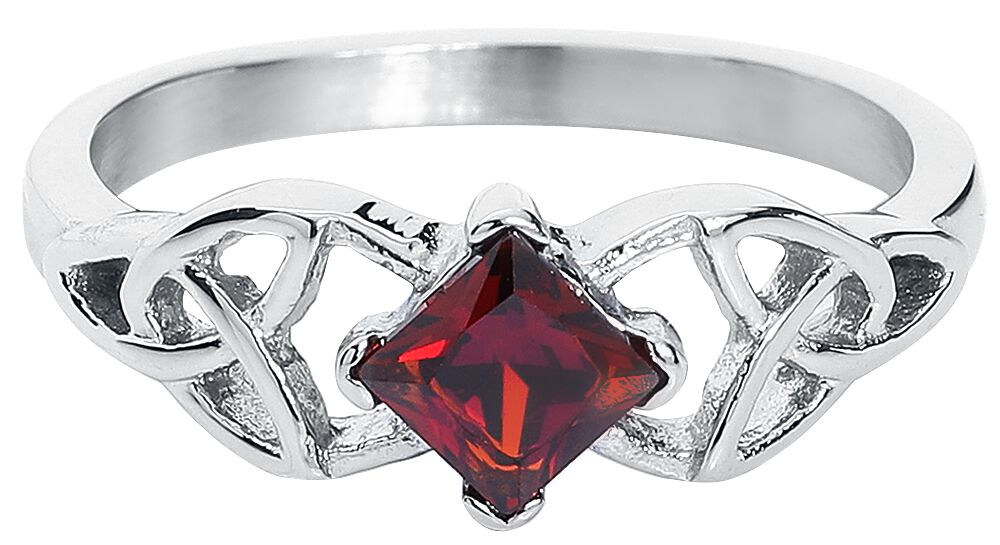 etNox - Mittelalter Ring - Keltischer Knoten - für Damen - silberfarben von etNox