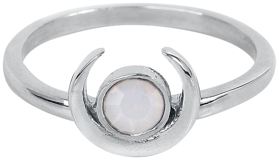 etNox Moon Ring silberfarben von etNox