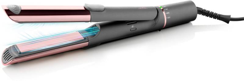 eta Glätt- und Lockenstab Airplus Styler 2-in-1 Fenite Exclusive mit Kaltluftfunktion, 2-in-1 Styler mit Kaltluft für langanhaltendes & schonendes Styling von eta