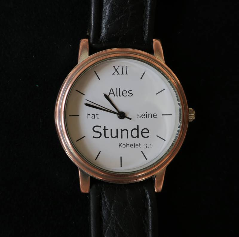 Vintage Armbanduhr Alles Hat Seine Stunde von etage4vintage