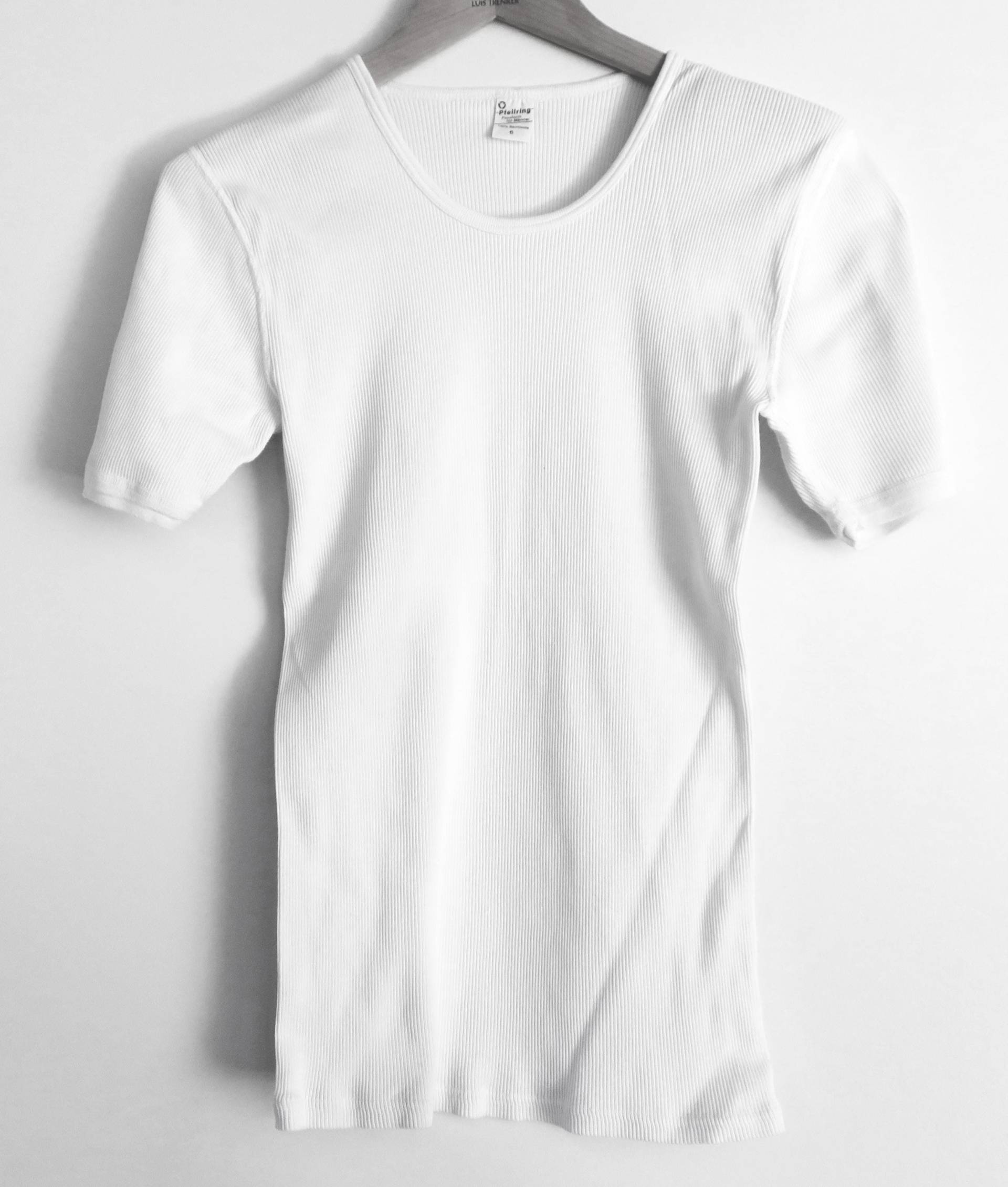 Vintage Herren Unterhemd Ripp Baumwolle Pfeilring von etage4vintage