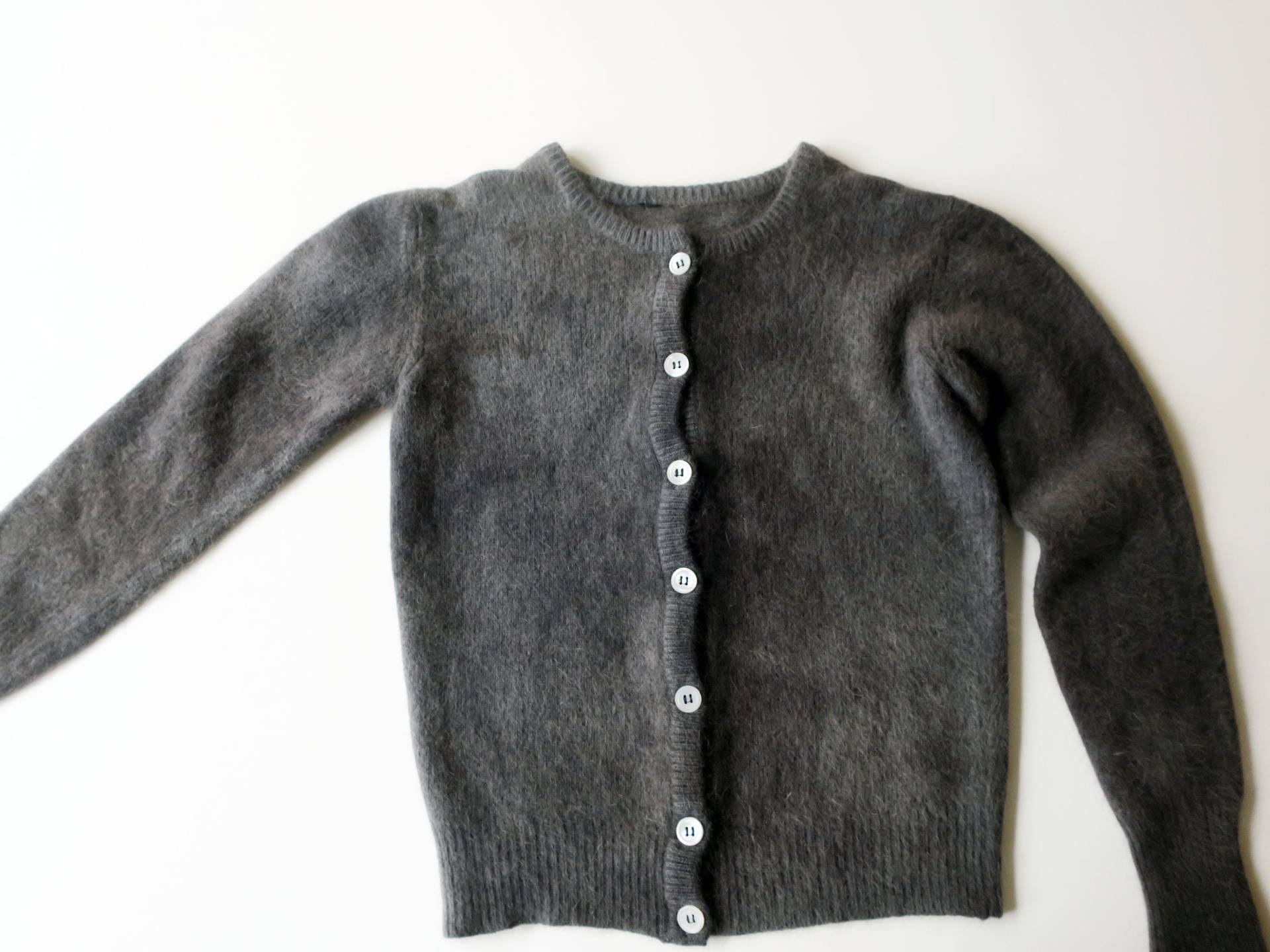 Vintage Kleine Angora Strickjacke von etage4vintage