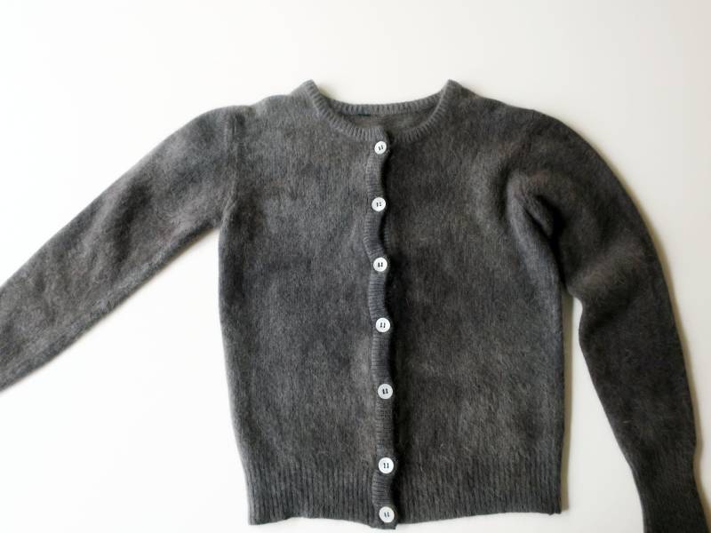 Vintage Kleine Angora Strickjacke von etage4vintage