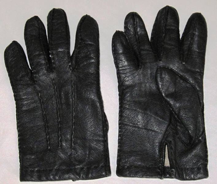 Vintage Lederhandschuhe Größe 7 von etage4vintage