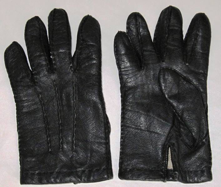 Vintage Lederhandschuhe Größe 7 von etage4vintage