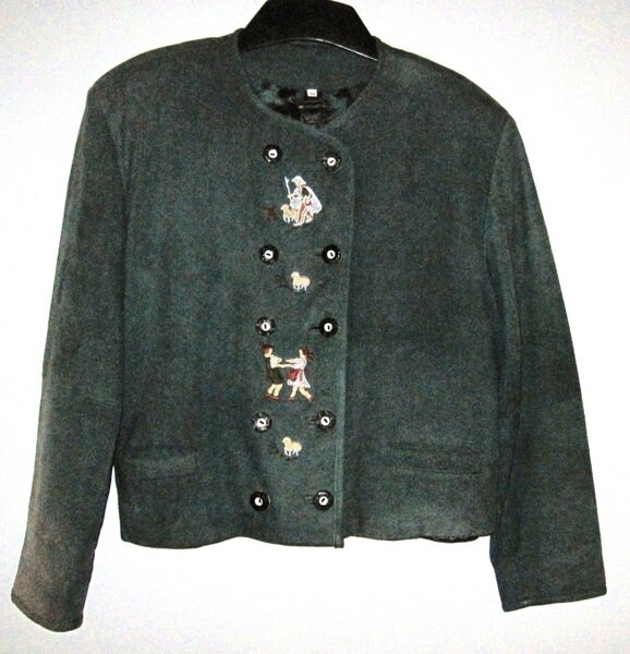 Vintage Lederjacke Trachten von etage4vintage