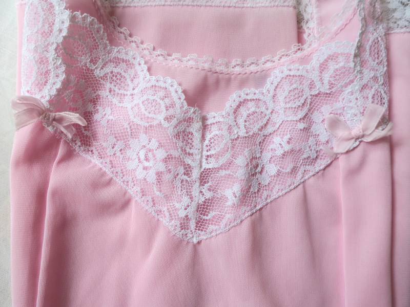 Vintage Unterkleid Unterrock in Pink Von Margret 50Er 60Er von etage4vintage